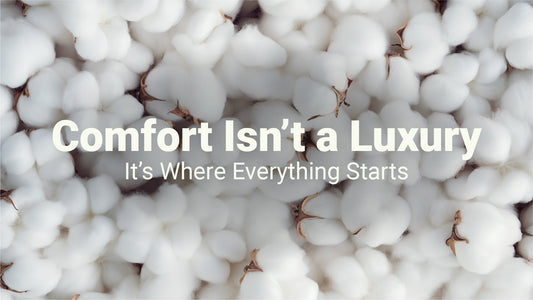 Comfort isn’t a luxury, It’s where everything starts. - Thara'