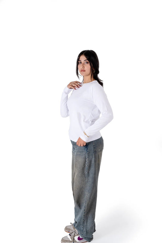 ModiTee | Organic Cotton Long Sleeve - Thara' - product_type#